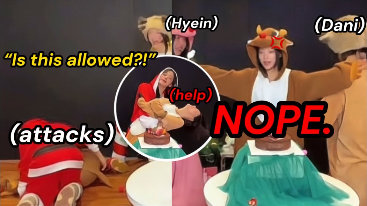 NewJeans being OUT of CHARACTER on CHRISTMAS EVE | NewTea