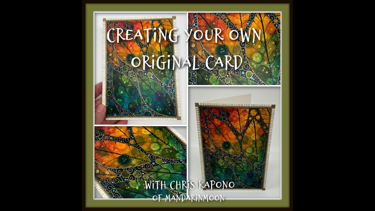 Making a Beautiful Hand Painted Card