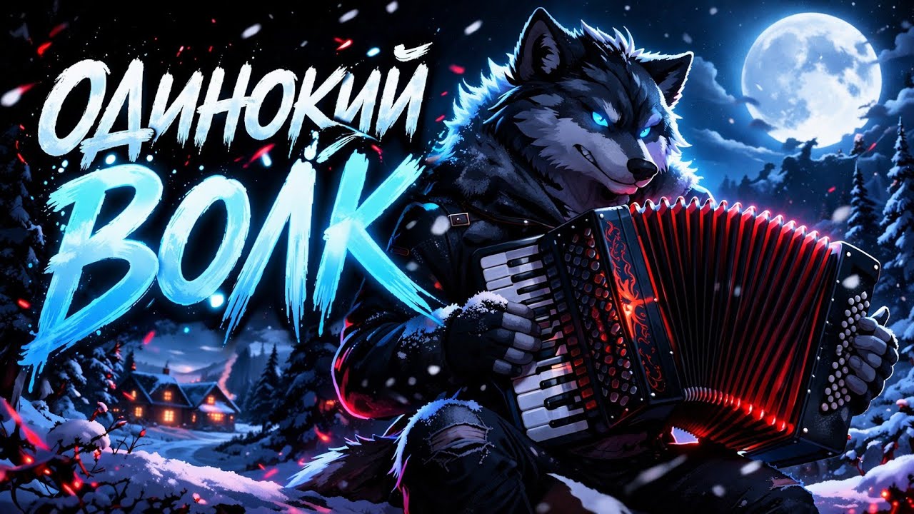 Oдинокий Волк @ DonEdu777 Русская Музыка #музыка #эмоции #песня #анимация #music 
