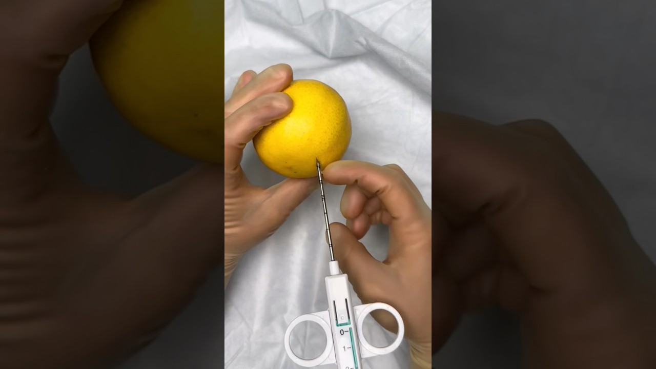How Biopsy Needles Work 😷 #goodtoknow #surgeonlife #vet #medicine #funfacts #biopsy #lifehacks