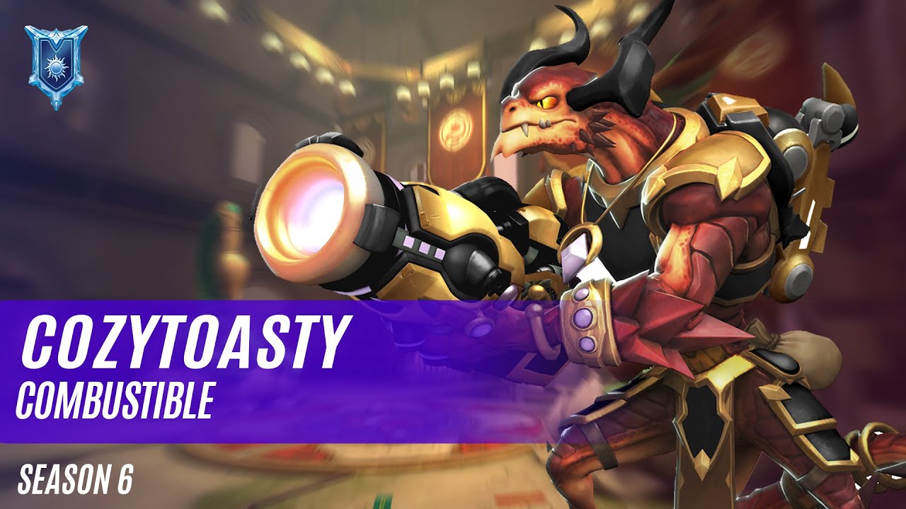 COZYTOASTY DROGOZ PALADINS COMPETITIVE (SEASON 6) COMBUSTIBLE