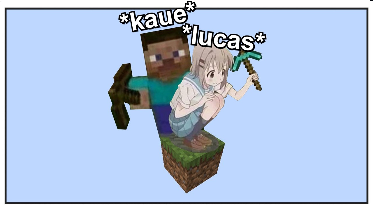 sobrevivendo em um bloco só no mines.....