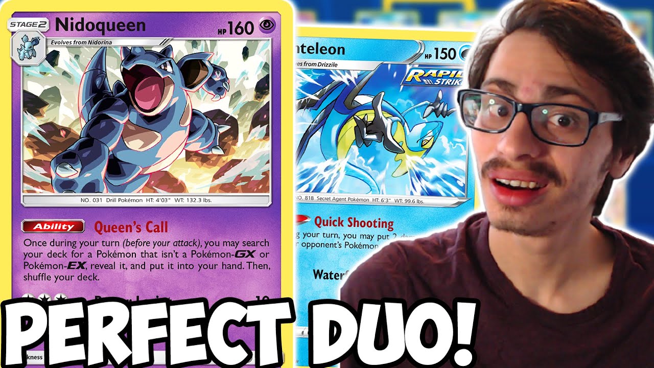 Nidoqueen & Inteleon Are A PERFECT Duo! Making Stage 2s Work Again! PTCGO