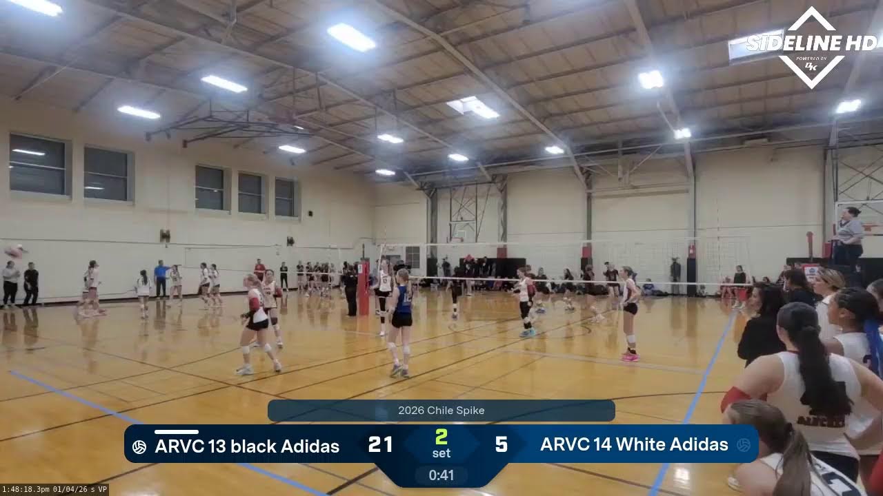 ARVC 14 White Adidas vs. ARVC 13 black Adidas (2026.01.04)