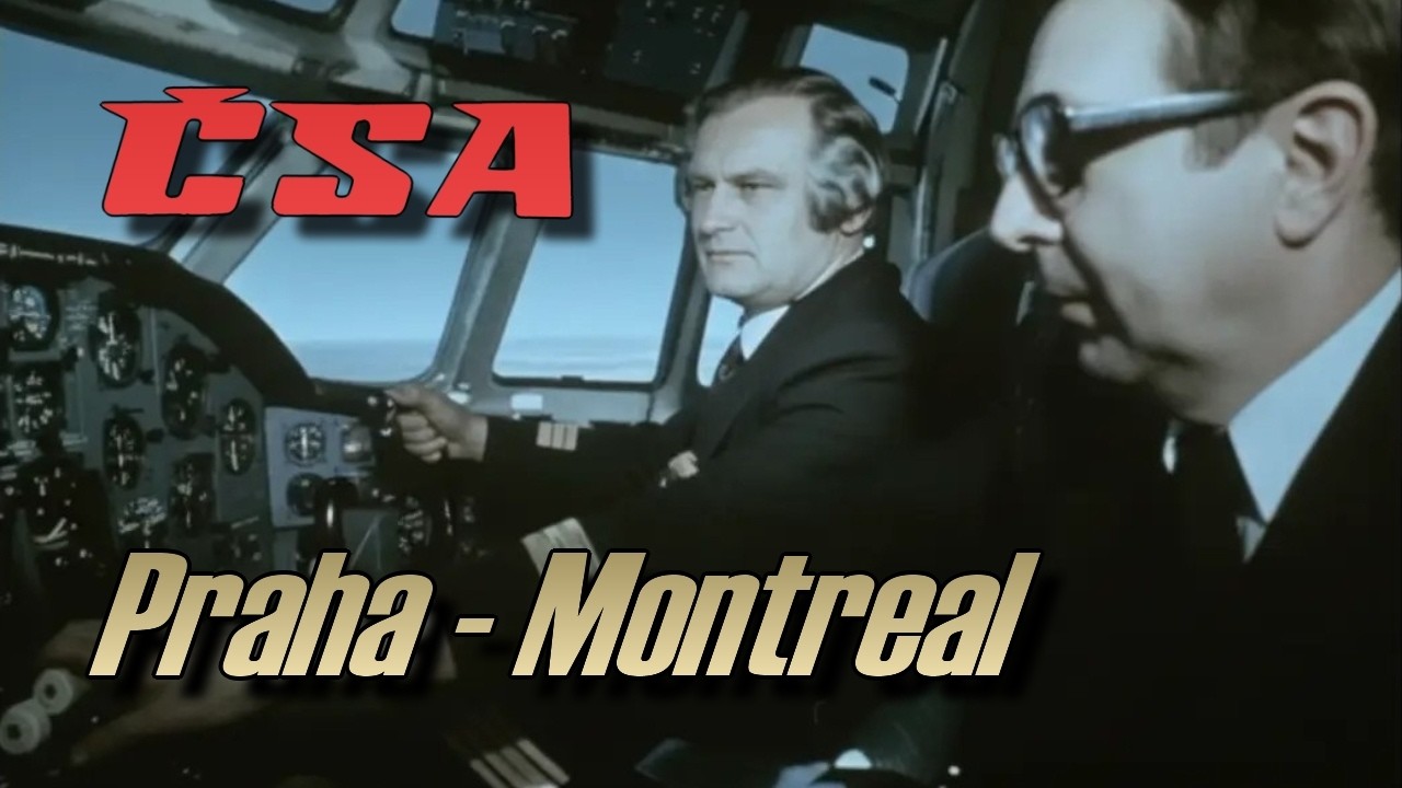 ČSA IL-62 Praha - Montreal (1979)