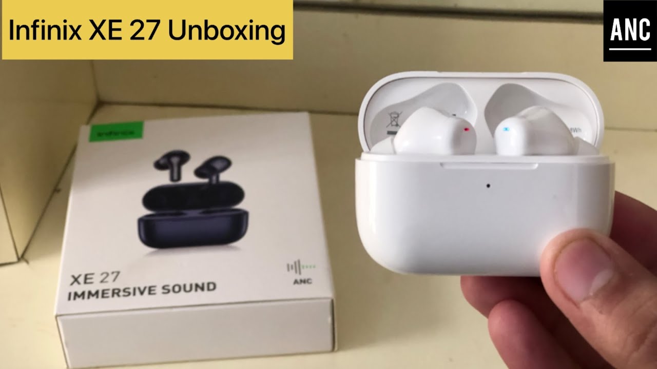 Infinix XE 27 Earbuds Unboxing || ANC || IMMERSIVE SOUND || XE 27