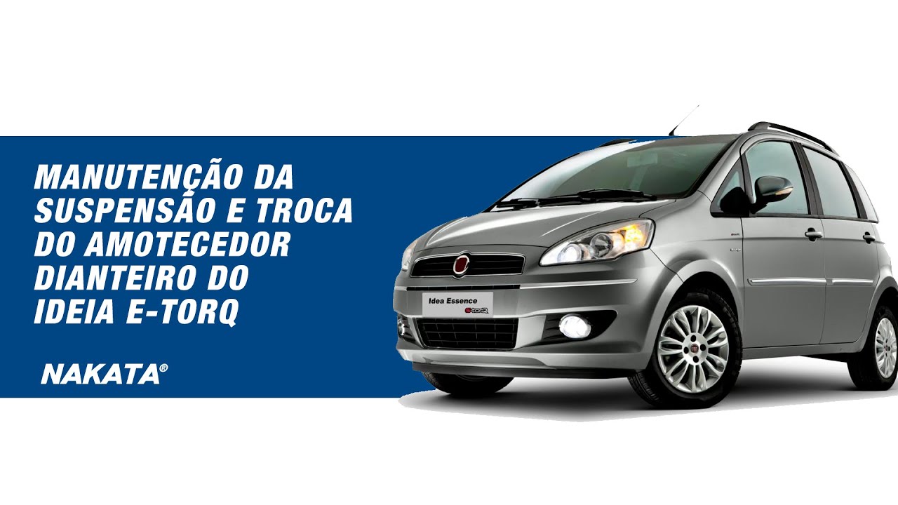 Manutenção da suspensão e troca do amortecedor dianteiro do Ideia E-torq
