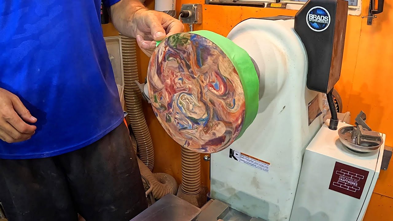 Woodturning - Can you color with shaving foam?!?!?!?!?