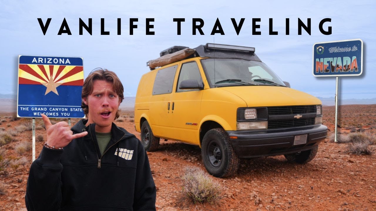 Traveling Across 3 States in my Astro Van | Vanlife Traveling Adventures