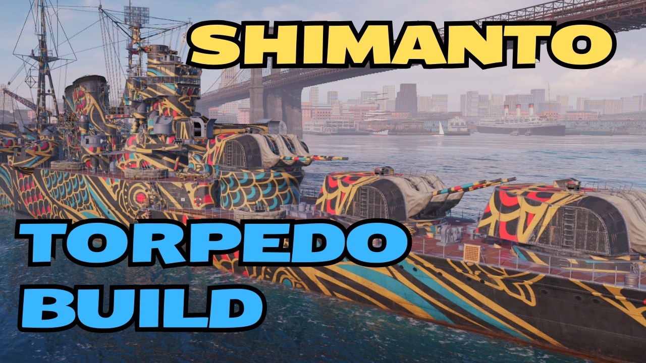 По запросу — представляем вам Шиманто из World of Warships Legends.