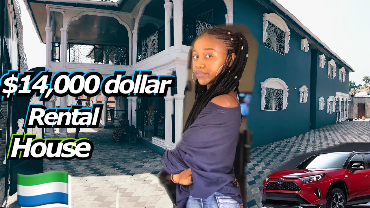 HOUSE_TOUR:  Rental house in West Africa🇸🇱Sierra Leone. Rental $14,000