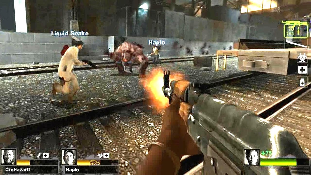 Left 4 Dead 2 - City 17 Custom Campaign Multiplayer Gameplay Playthrough