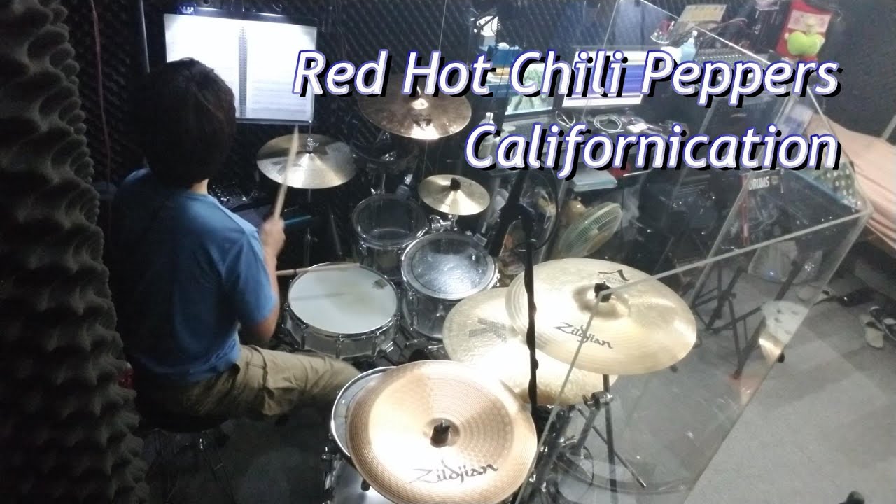 Red Hot Chili Peppers - Californication (drum cover by Alan Chung)
