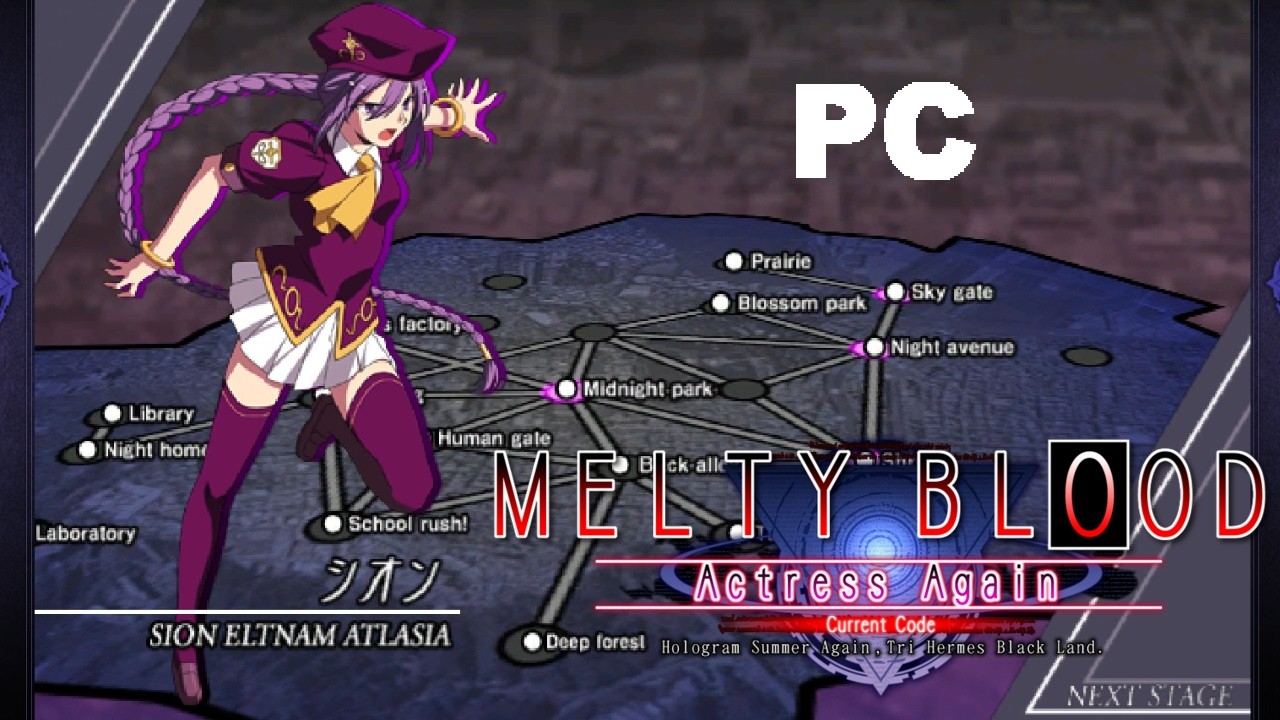 Melty Blood Actress Again: Current Code playthrough (PC) (1CC)