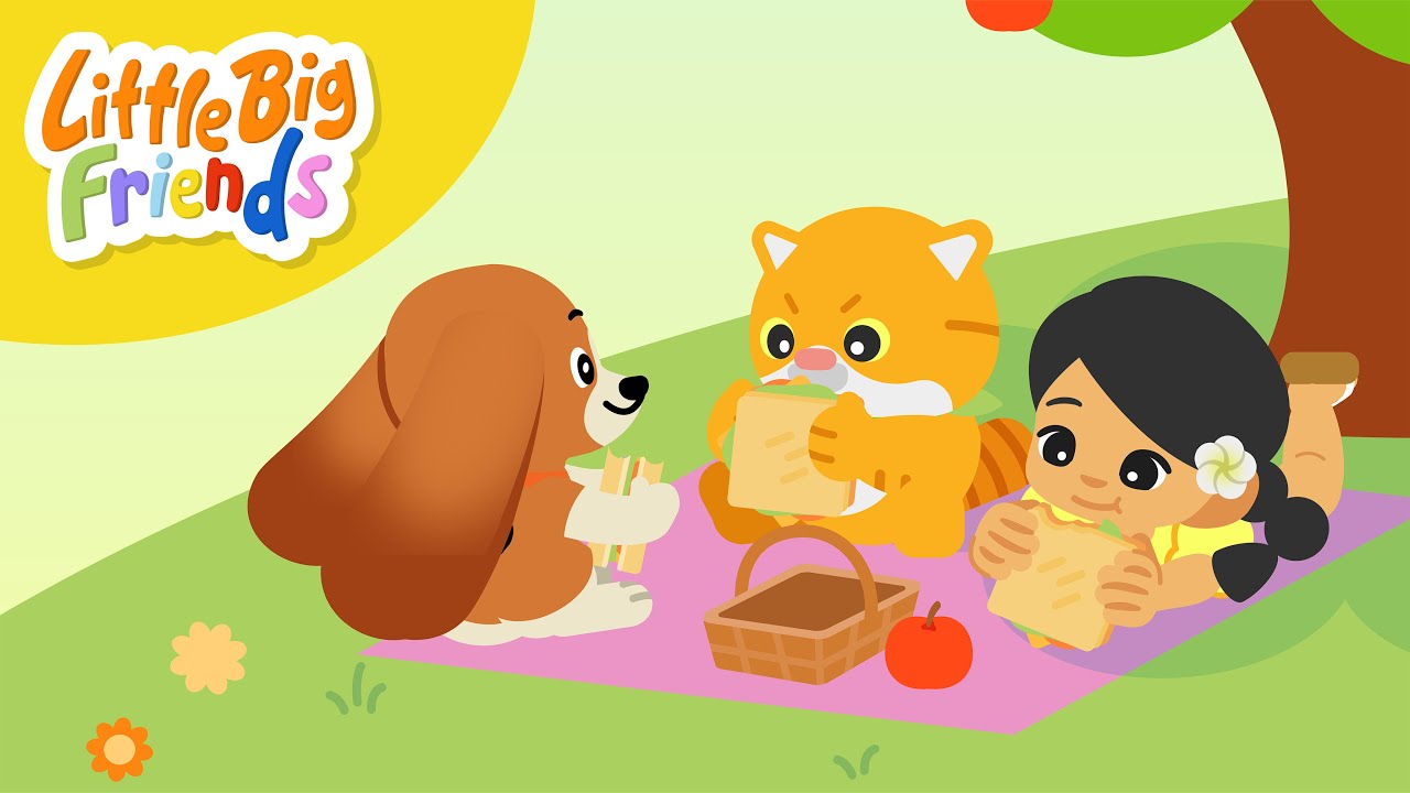 Three Makes Things Better 🥪 | Songs for Children ✨ | Little Big Friends