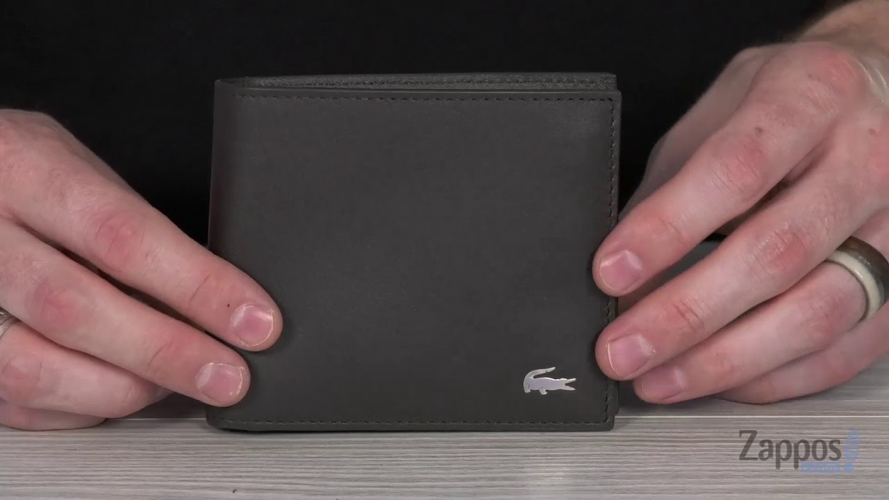 Lacoste Large Billfold and Coin Wallet SKU: 9016634