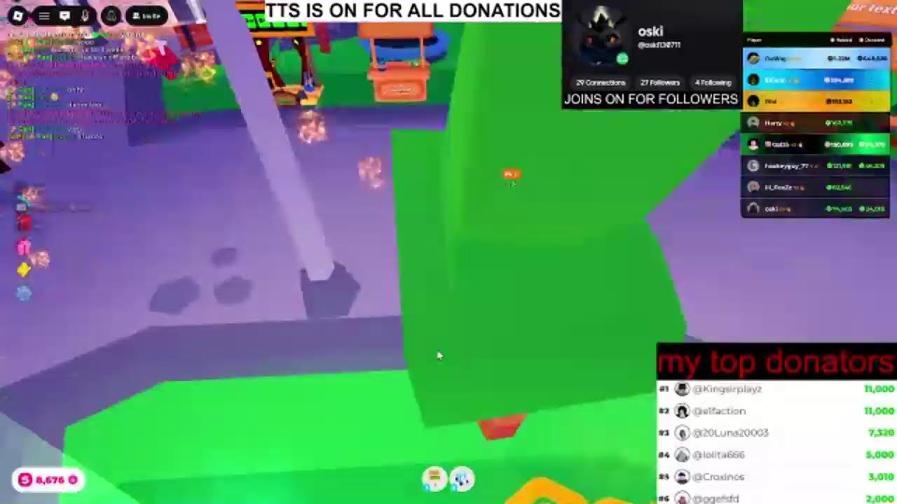 PLS DONATE!!!       donating/raisng donating everyone TTS=on