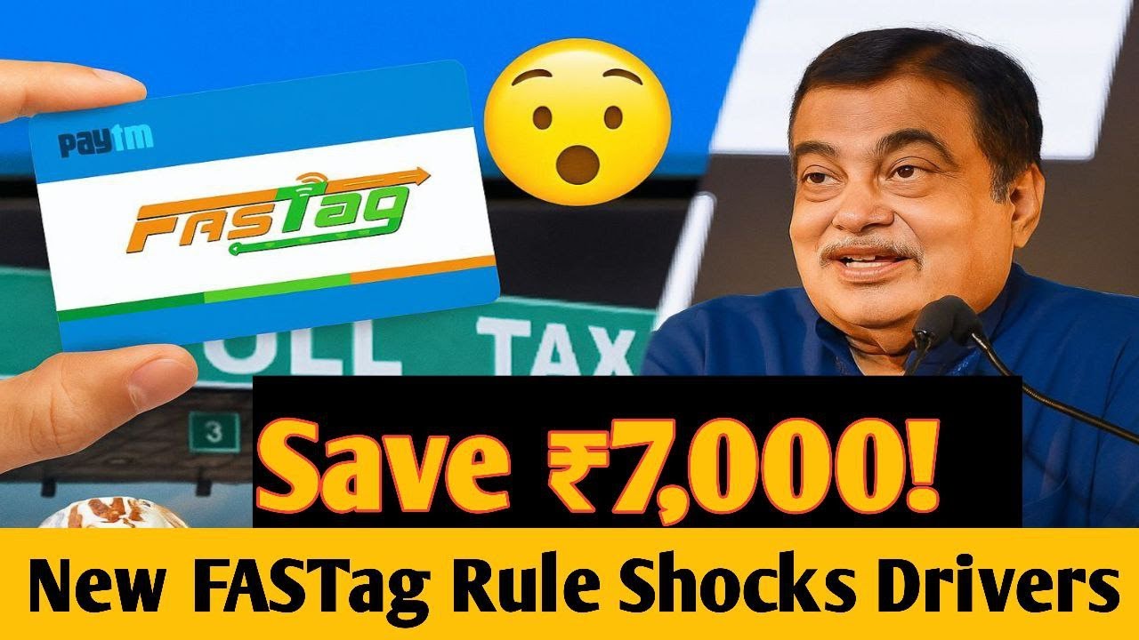 Toll Tax Relief Begins! 🚗 Save ₹7,000/Year from Aug 15 💥 Fastag Revolution Shocks Drivers! 😱💰
