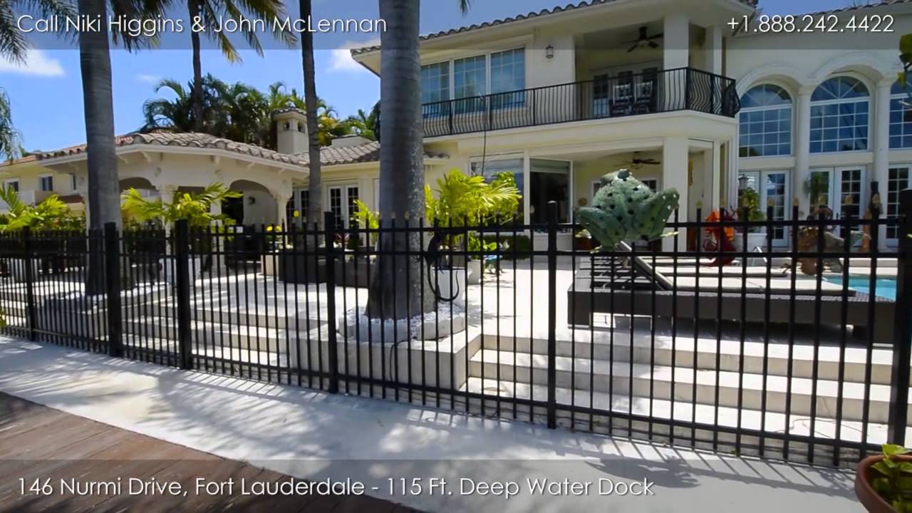 Luxury Waterfront Estate Home, Nurmi Drive, Fort Lauderdale, Florida