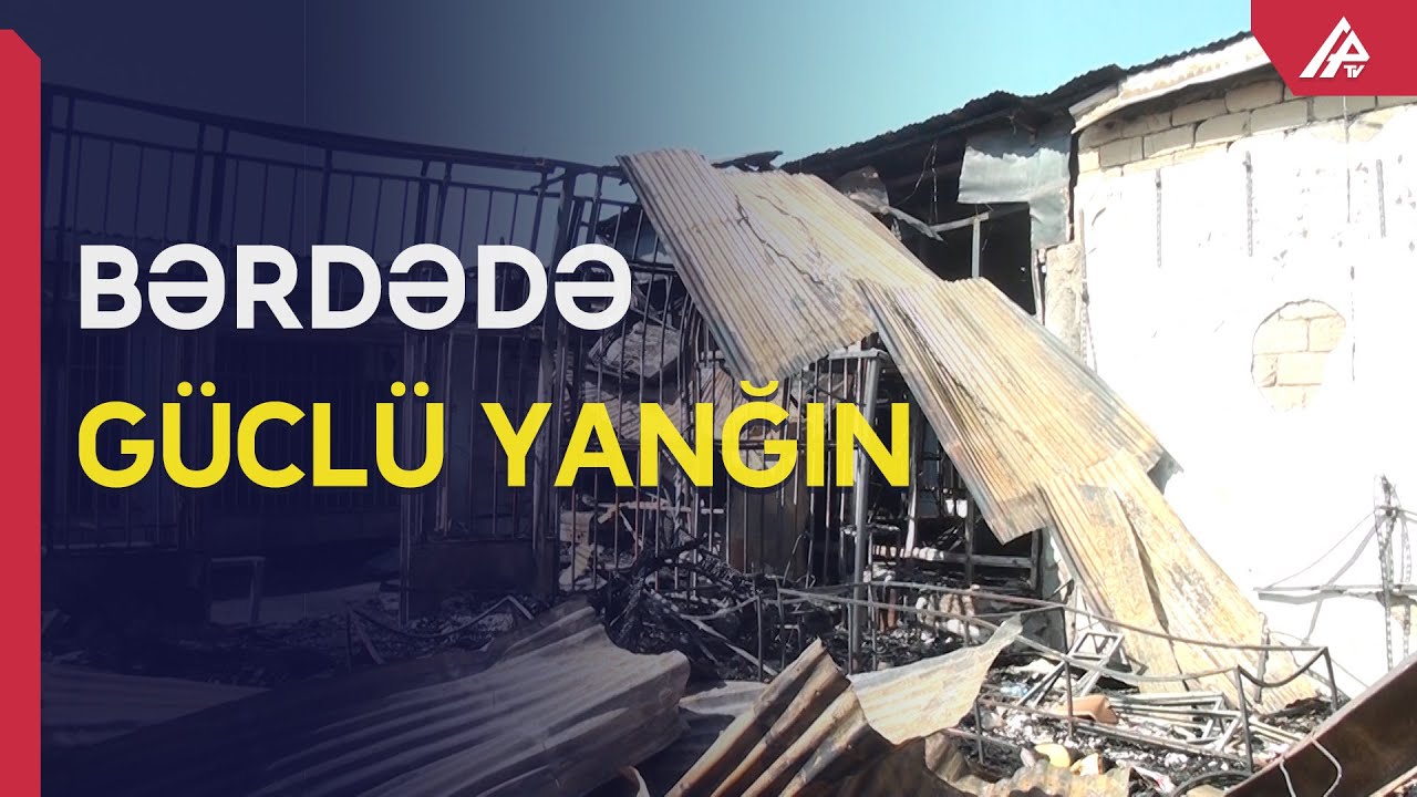 “Köhnə bazar” adlanan ərazidə 26 mağaza yanıb - APA TV