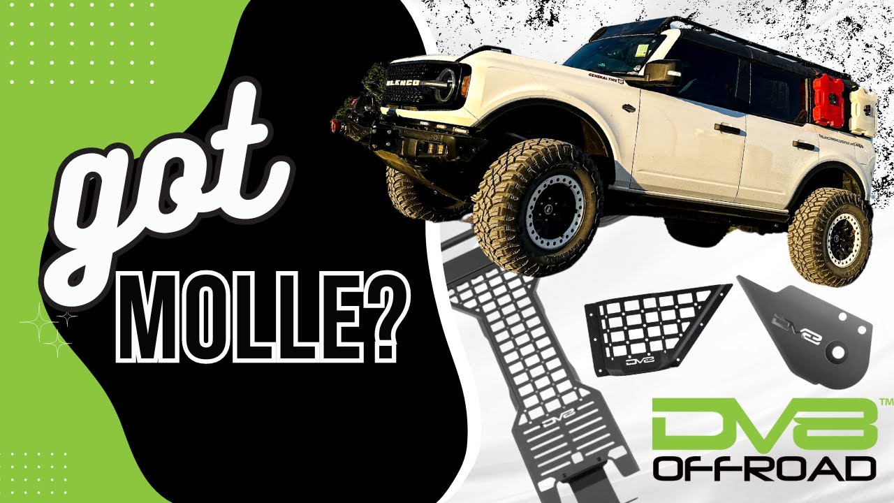 Поступление НОВЫХ аксессуаров для DV8 Bronco!