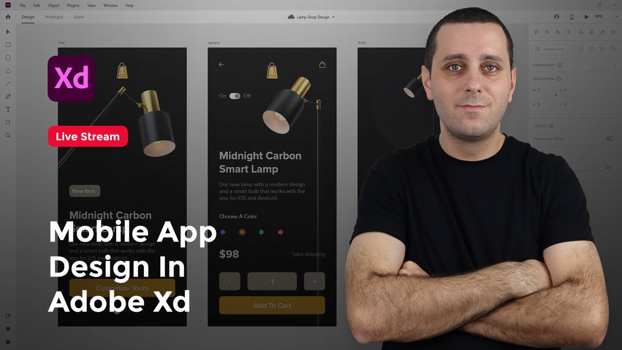 Mobile App Design In Adobe Xd