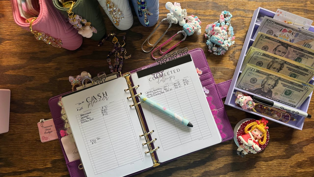 Etsy Pay| Completed Challenges Reallocating| Vacation Saving