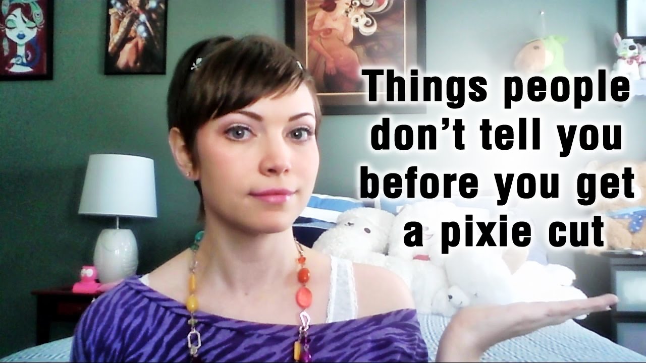 Things they don't tell you when you get a pixie cut.