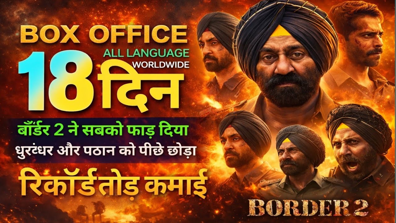 Border 2 Box-office Collection || Sunny Deol , Border 2 Today Collection || Mardaani 3 Collection 