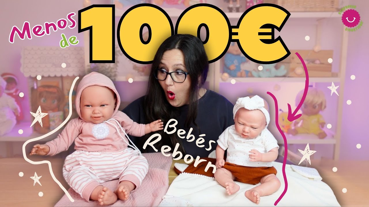 Estos REBORNS cuestan MENOS de 100€ 😱 ¿Dónde comprar un bebé Reborn barato?