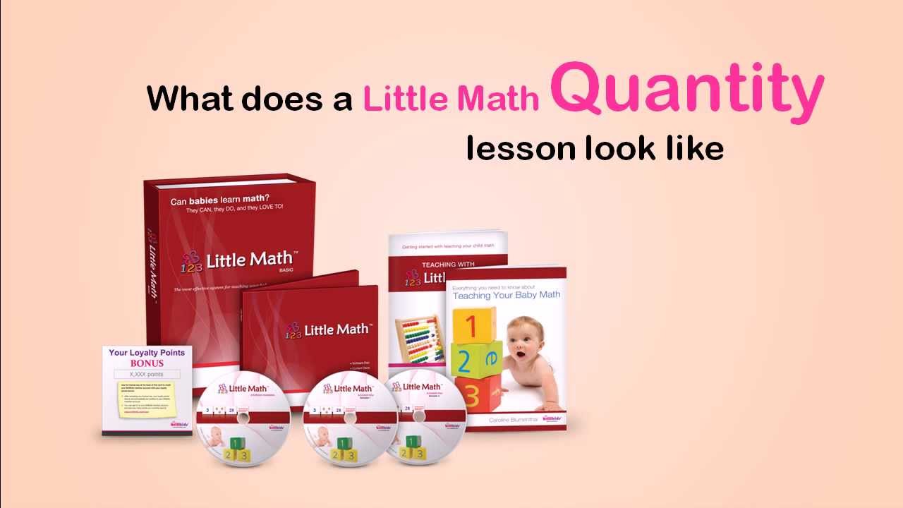 Little Math - Sample Quantity Lesson