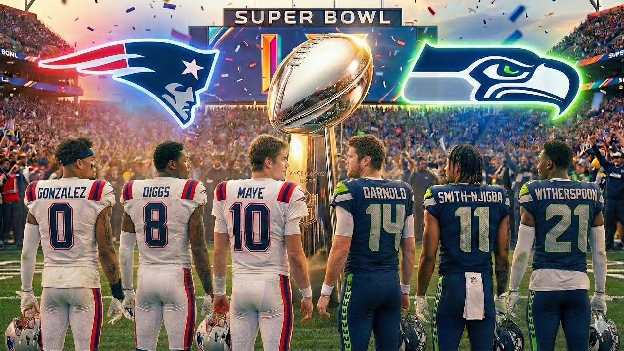 O SUPER BOWL LX CHEGOU! PRÉVIA COMPLETA DO JOGO MAIS IMPORTANTE DO ANO!