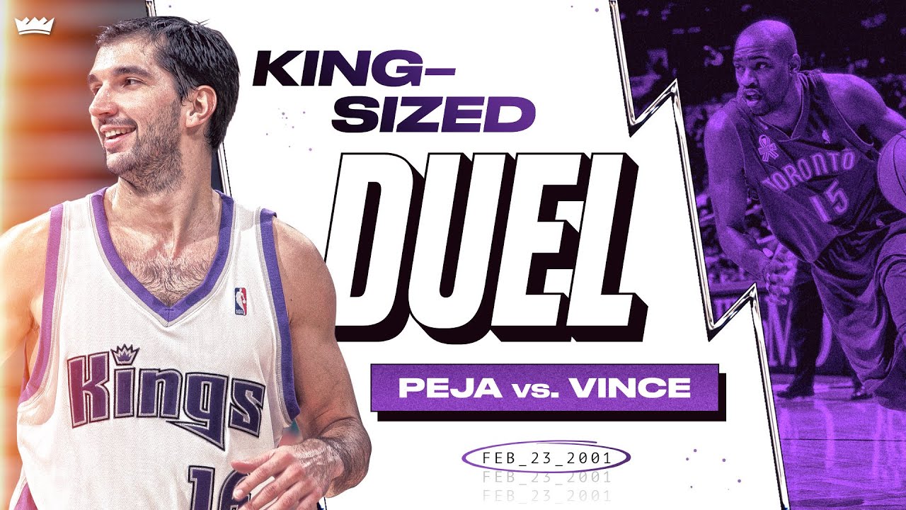 Peja Stojakovic drops 39 POINTS in TRIPLE OT duel against Vince Carter | Kings-Sized Duels