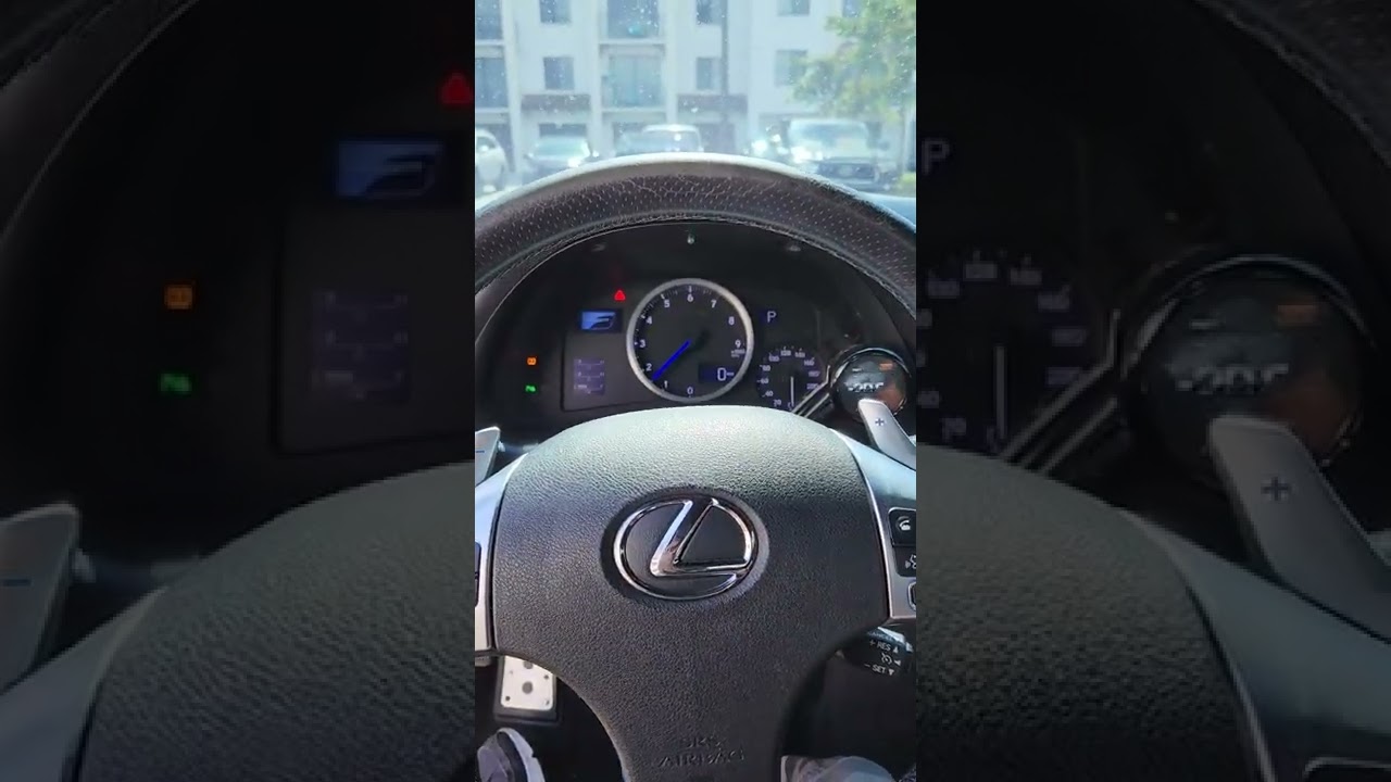 Cold Start 🔊Supercharged ISF Lexus Headers Exhaust Cabin Sound