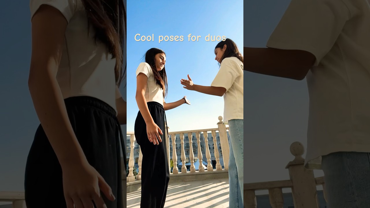 Cool poses for duos ❤️🕺 