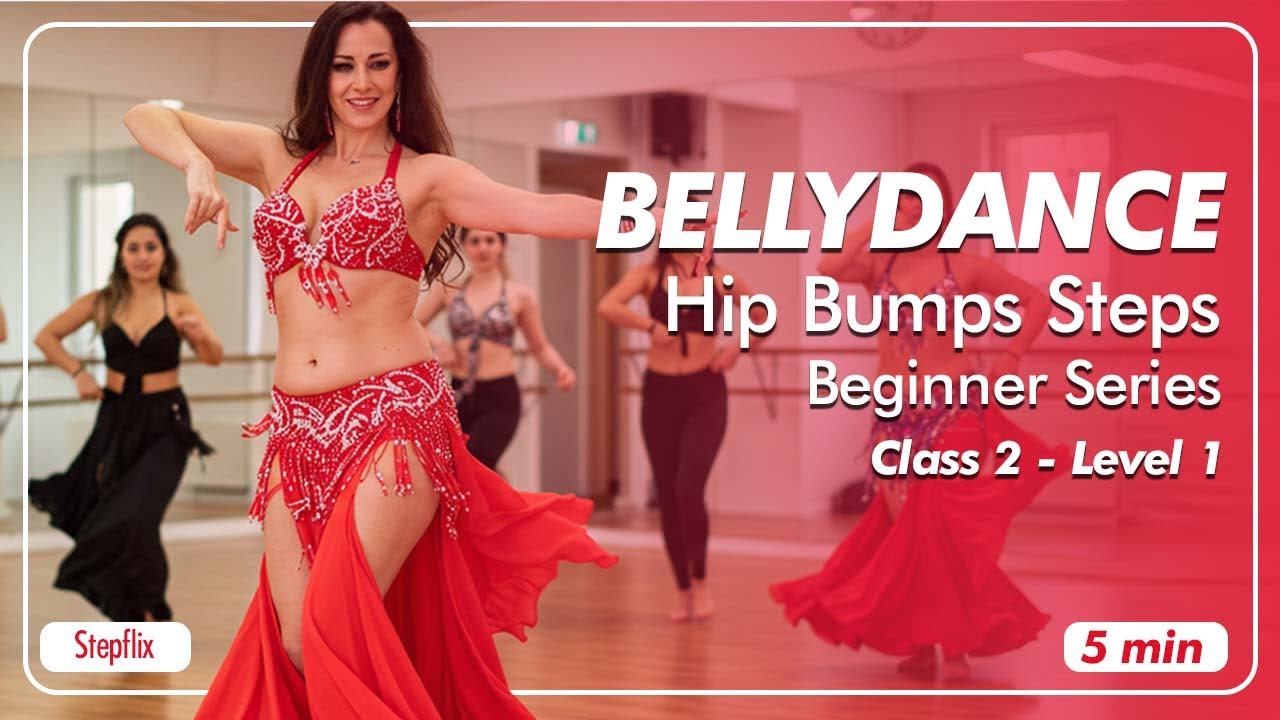 StepFlix Belly dance, Level 1, Class 2 - Hip Bumps Step