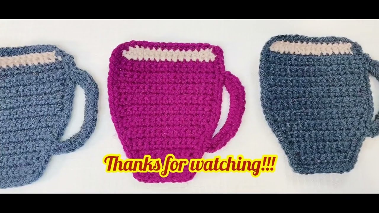Crochet Mug Coaster