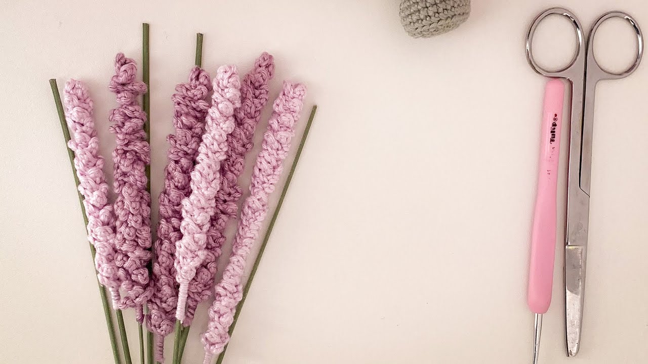Como fazer Lavanda de Crochê