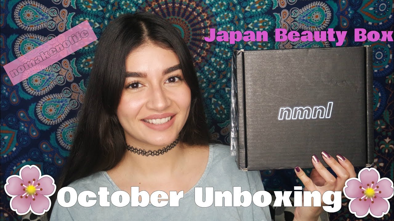 ASMR NOMAKENOLIFE (NMNL) | 🌸 Japanese Beauty Unboxing🌸  || TenaASMR ♡