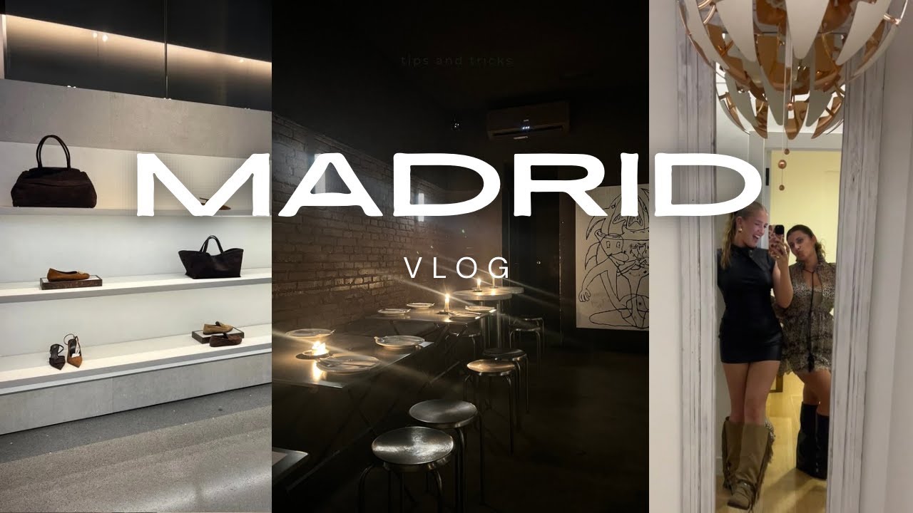 MADRID VLOG - Spend the weekend shopping, exploring and more... with me!