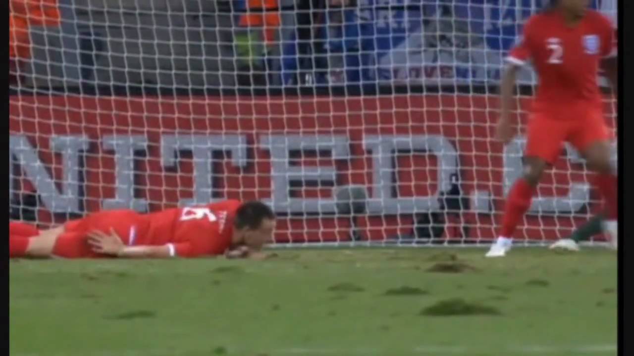 John Terry Attempted Block v Slovenia