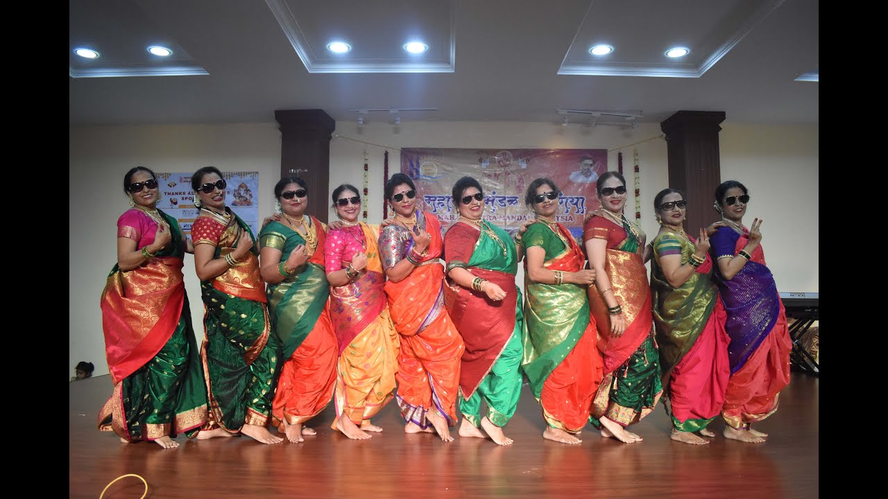 बाईपण भारी देवा मंगळागौर...mangala gaur performance by MMM Ladies @ Ganesh Festival, Kuala Lumpur