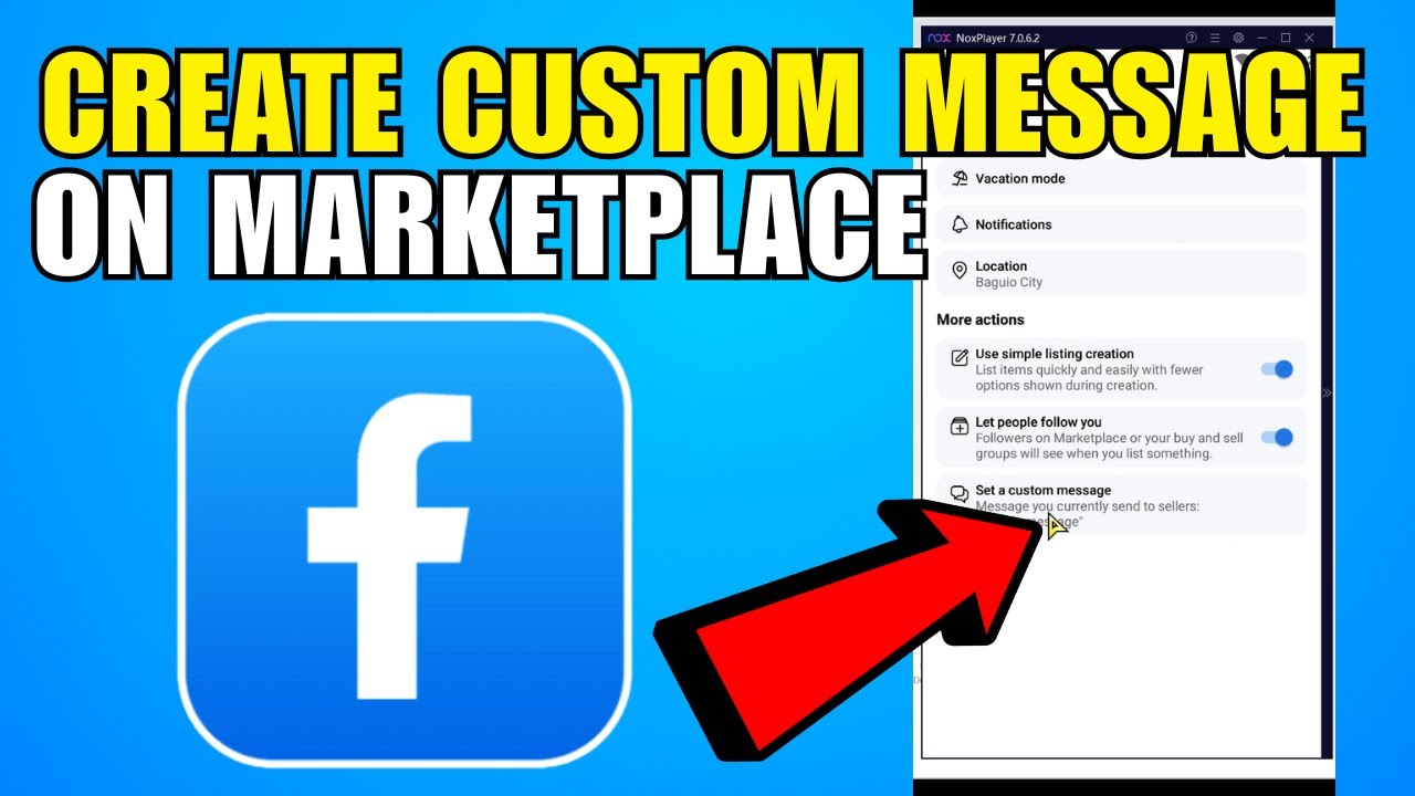 How To Create Custom Message On Facebook Marketplace (2026) (Complete Guide)
