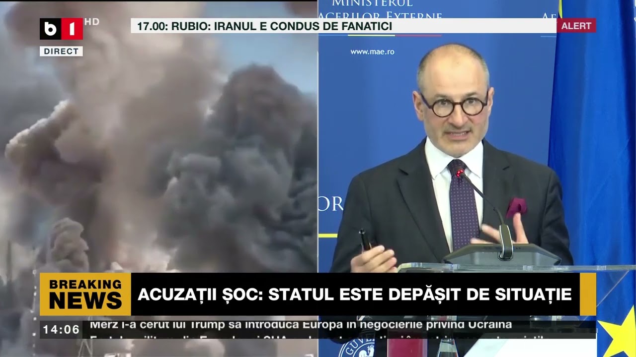 SPECIAL B1 CU NADIA CIURLIN. NATO INTERVINE PENTRU PRIMA DATĂ. RACHETĂ INTERCEPTATĂ P3