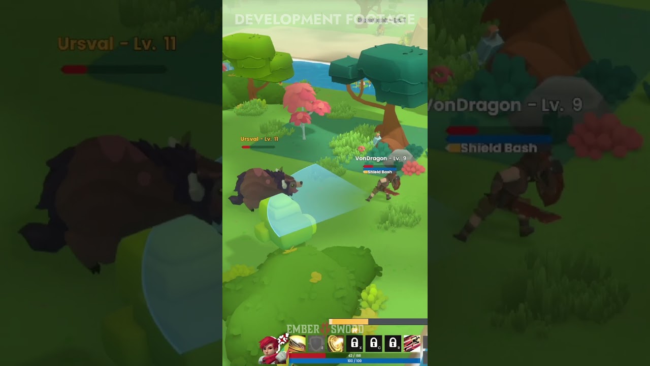 Epic Creature Takedown In Ember Sword😂 #gaming #mmo