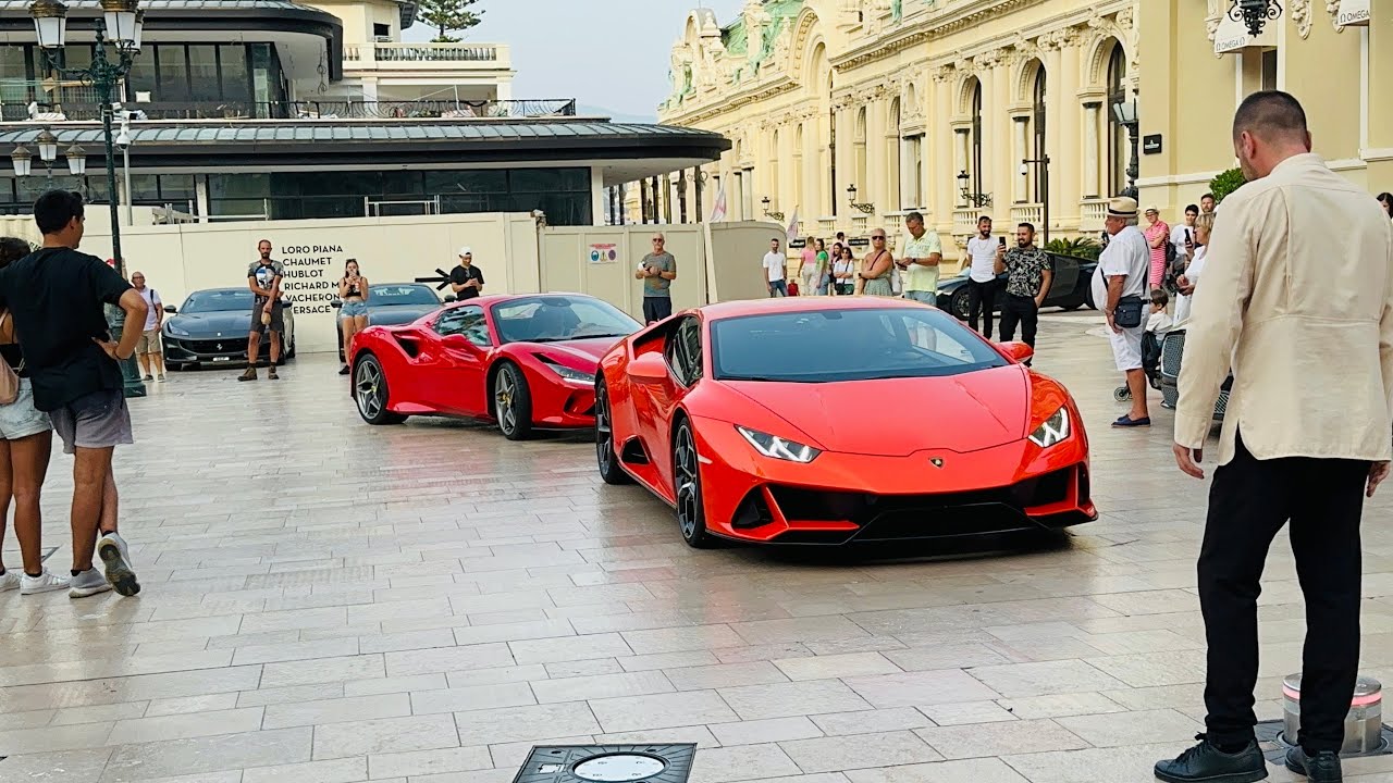 MONACO BEST SUPERCARS SUMMER END SEPTEMBER 2023 #billionaires #monaco #luxurycars#carspotting