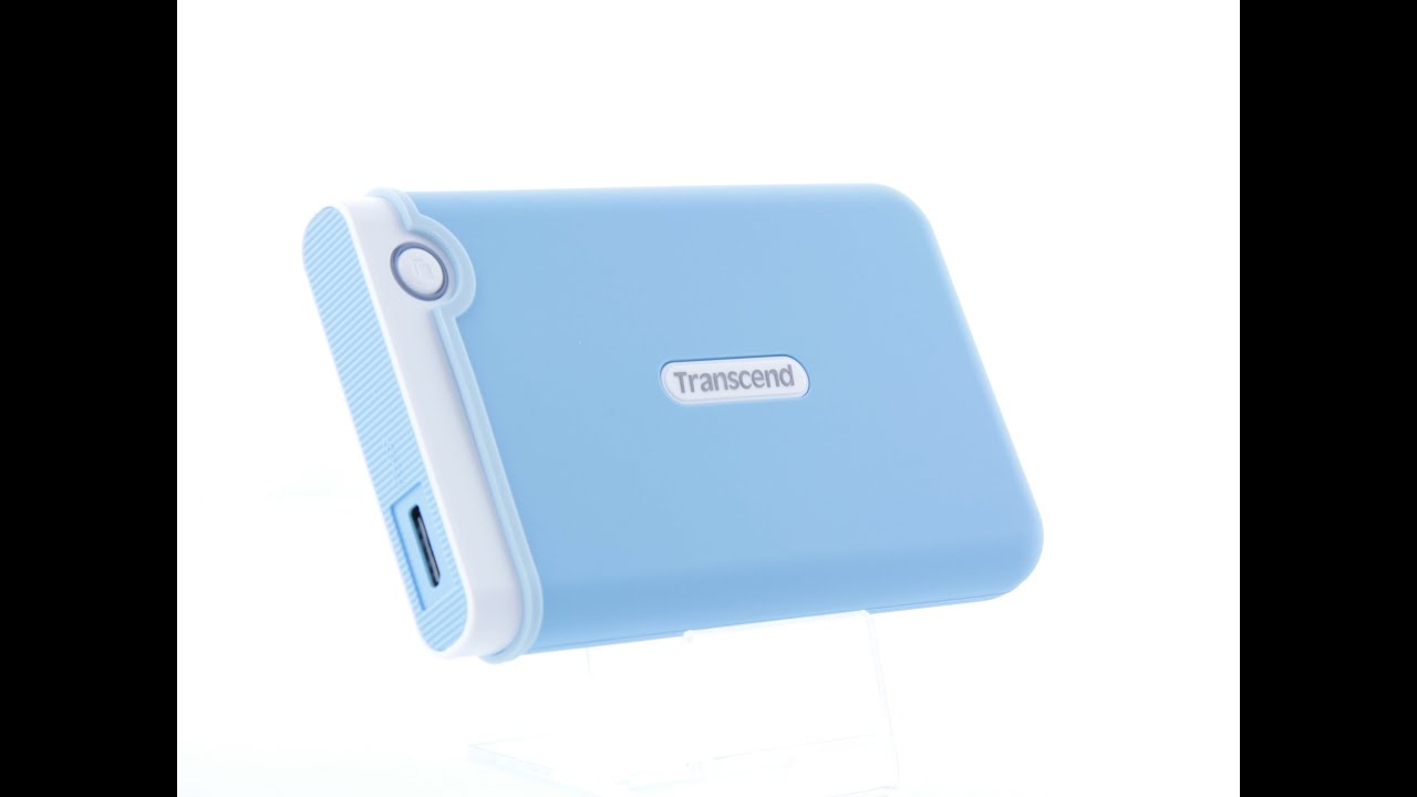 Transcend StoreJet 25M3B (TS1TSJ25M3B) - unboxing