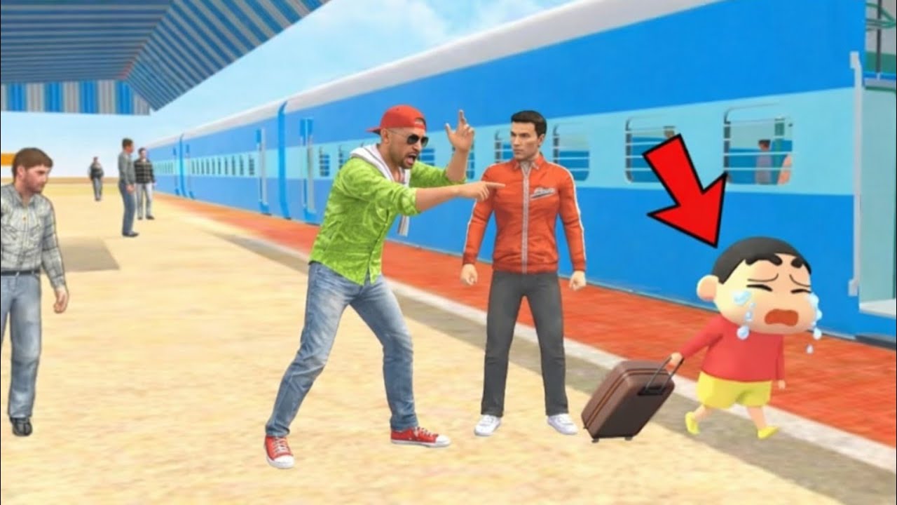 Jack Ne 💥Shinchan 🤯 ko Ghar se Nikal Diya in Indian theft auto simulator |