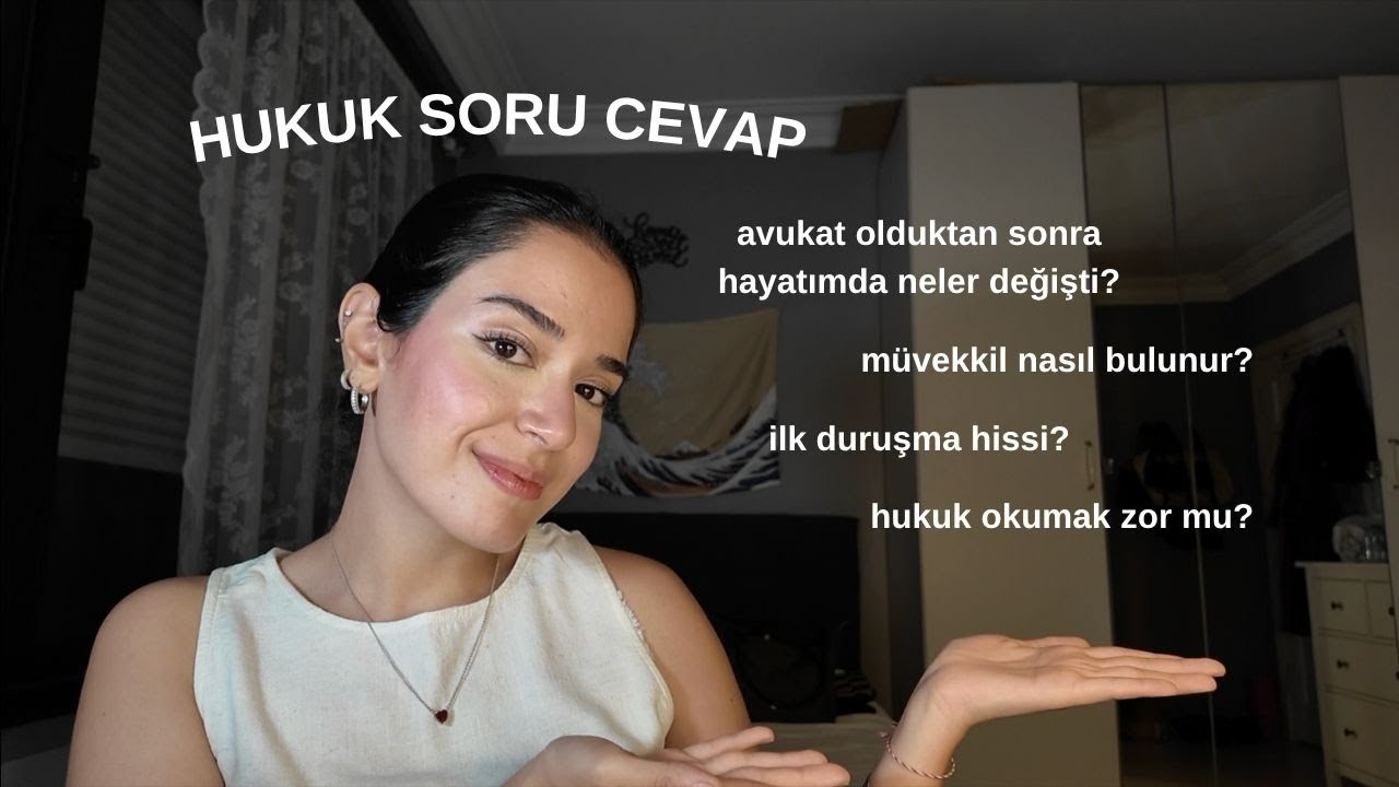 HUKUK VE AVUKATLIK İLE ALAKALI SORU-CEVAP⚖️🤍