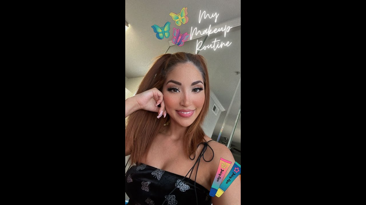 Full Glam Makeup Tutorial #shorts #fullglammakeup #fullglam #baddiemakeup #tiktokmakeup